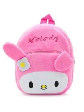 My Melody Plush Backpack Pink Sanrio Kawaii Kids Toddler Bag NWOT